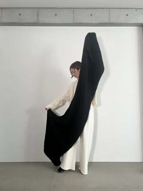 luxe knit 04 stole (baby cashmere)